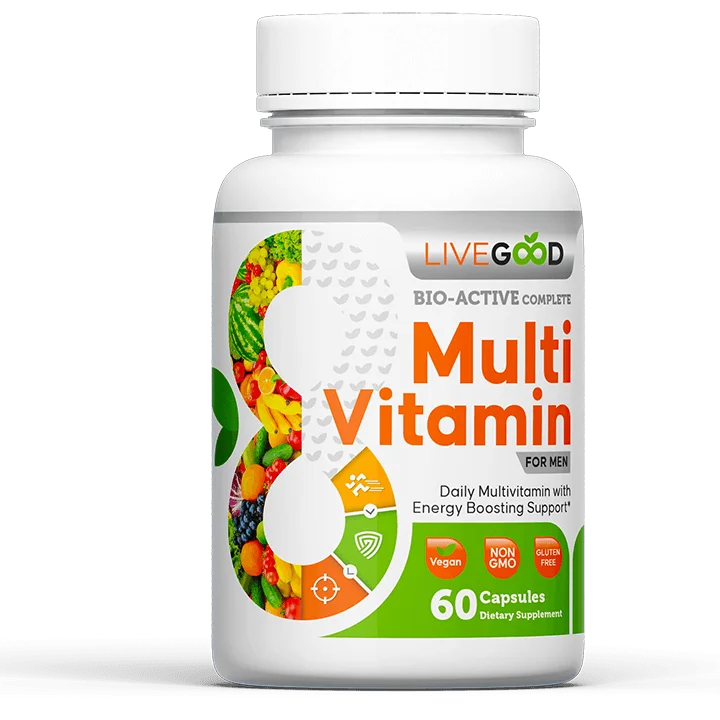 LiveGood Bio Active Complete Multivitamin For Men