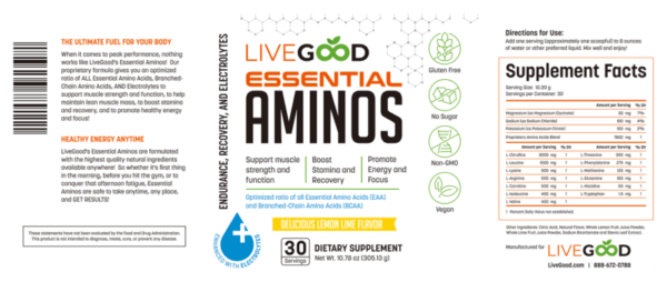 LiveGood Essential Aminos