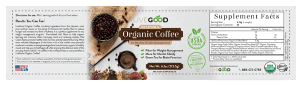 LiveGood Organic Coffee