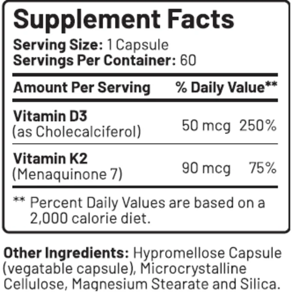 LiveGood Vitamin D3-k2