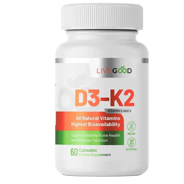 LiveGood Vitamin D3-k2