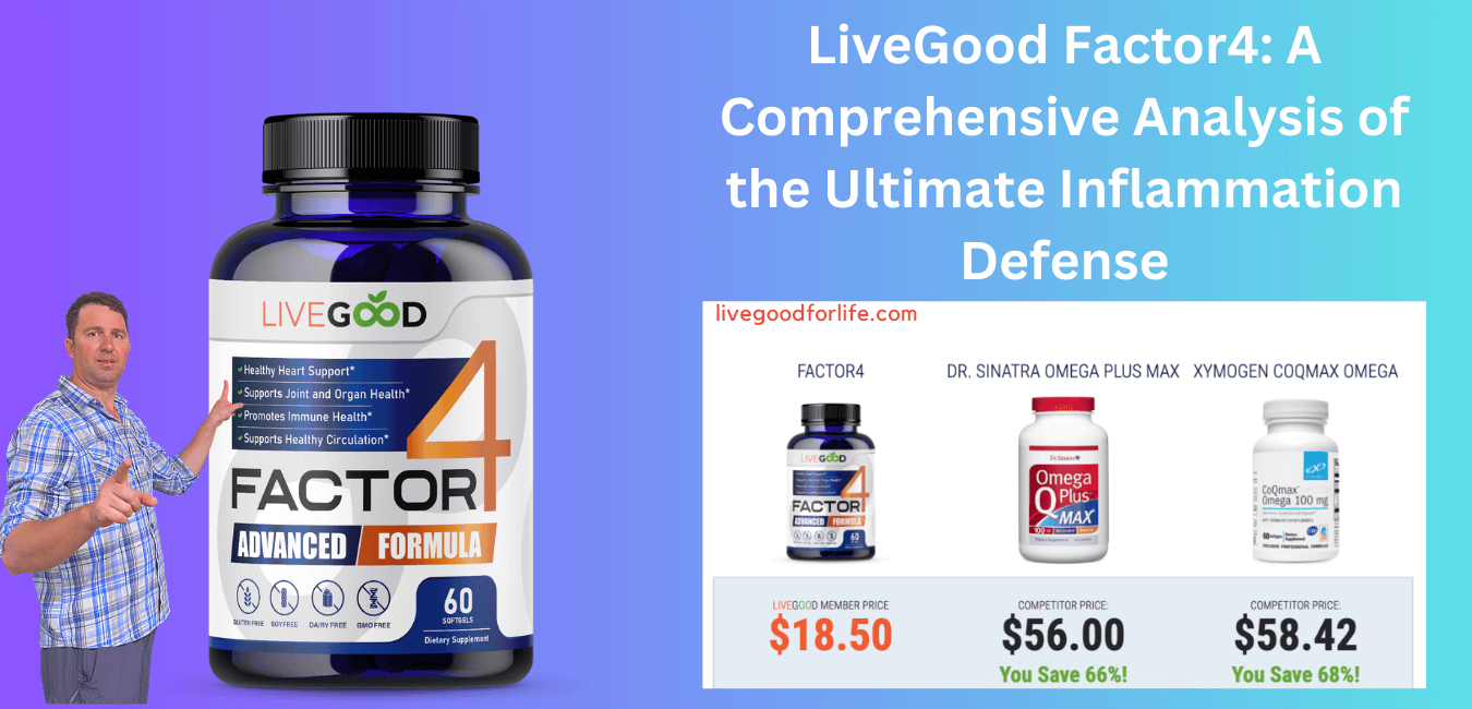 LiveGood Factor4: A Comprehensive Analysis of the Ultimate Inflammation Defense