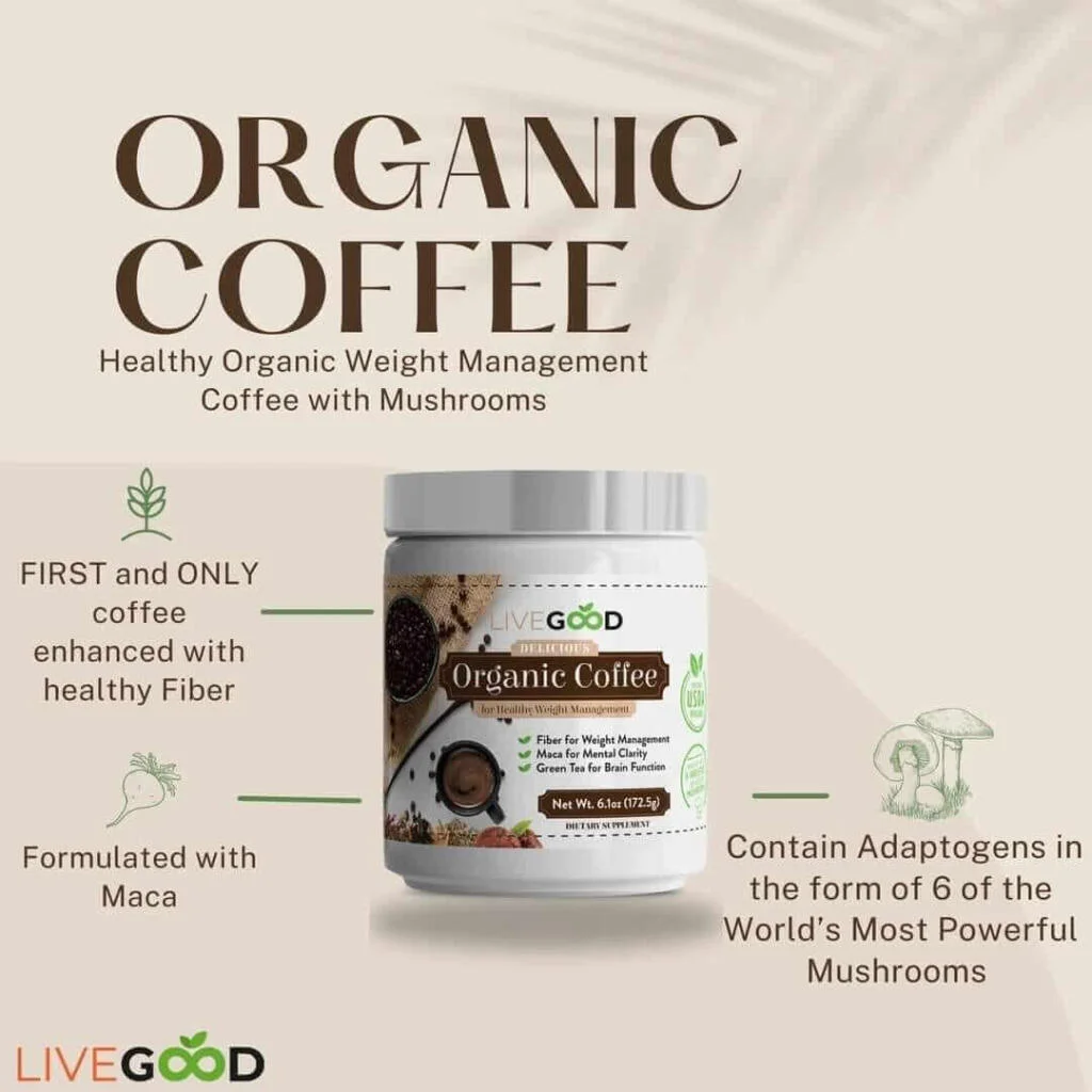 LIVEGOOD Organic Coffee Review