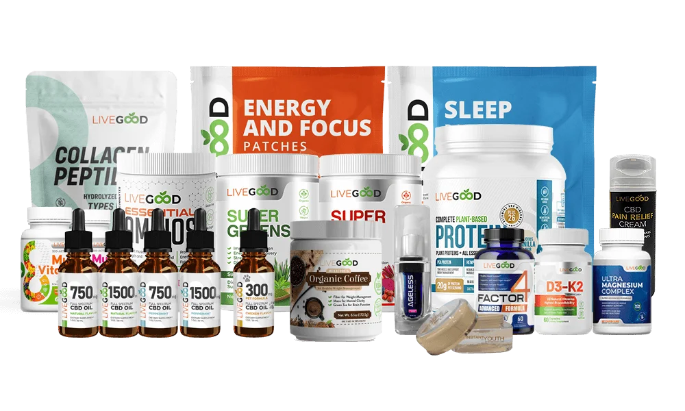 livegood shop complete list