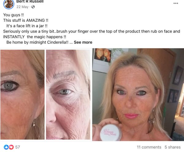 LIVEGOOD Member Testimonials FaceBook Group