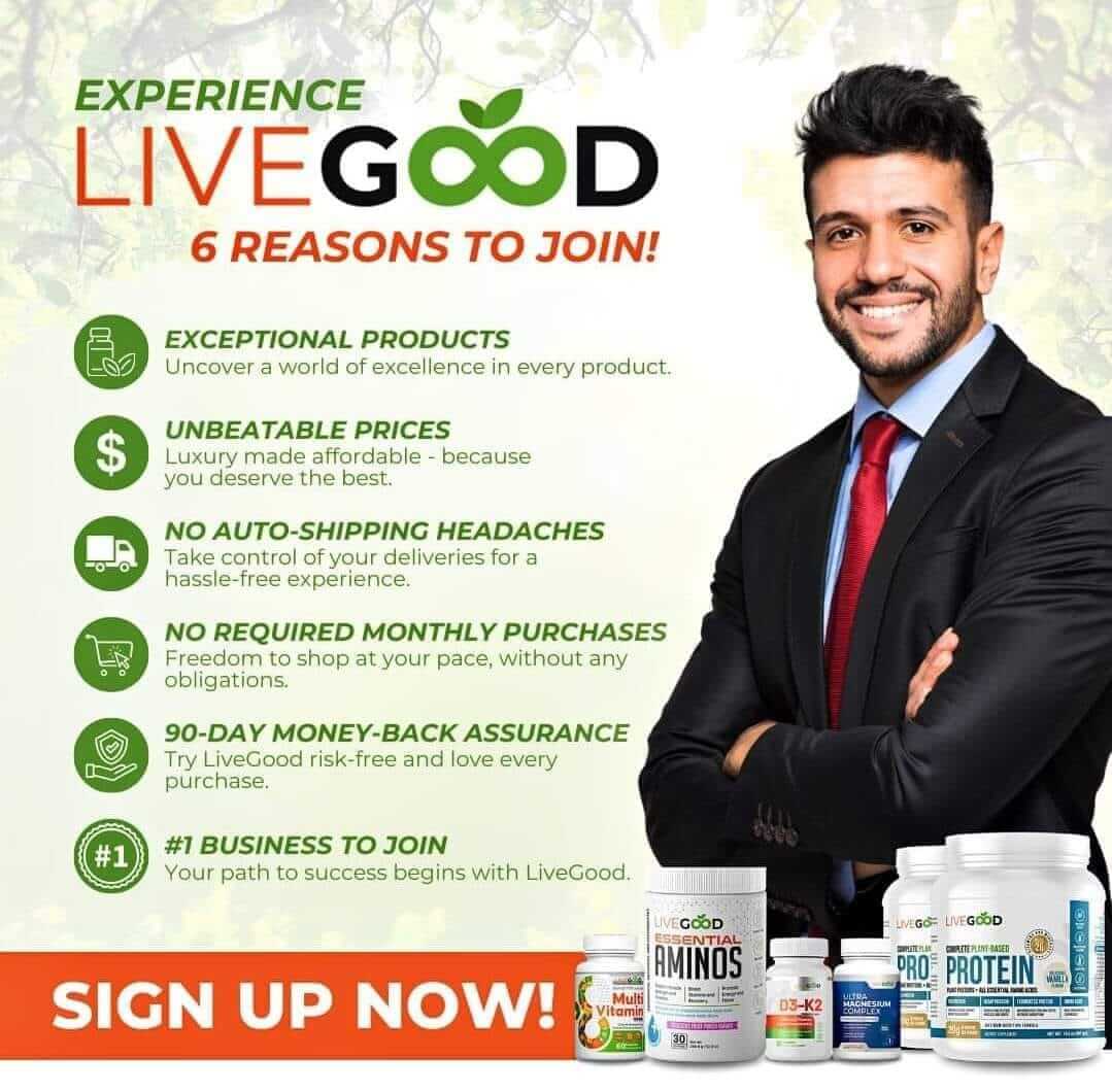 How to register with Livegood | LiveGood Registration