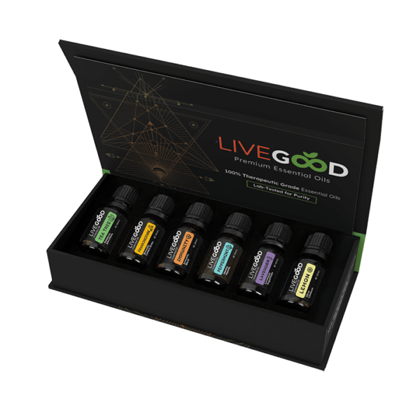 LiveGood Essential Oils: Nature's Essence at Your Fingertips