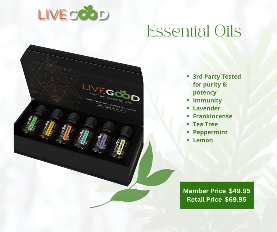 live good essential oils