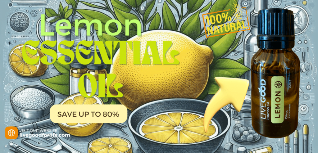 LiveGood Lemon Essential Oil