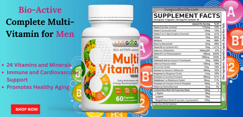 Bio-Active Complete Multi-Vitamin for Men