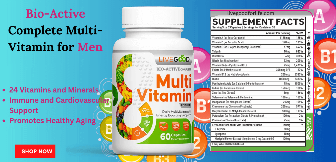Multivitamina Bio Ritmo The Essential Guide to LiveGood BioActive Complete Multivitamin Tablets