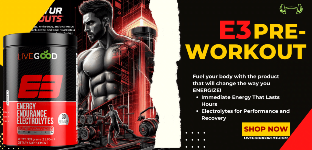 E3 Peak Performance Pre-Workout at Great Value