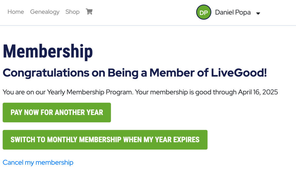 How To Renew My LiveGood Membership Online