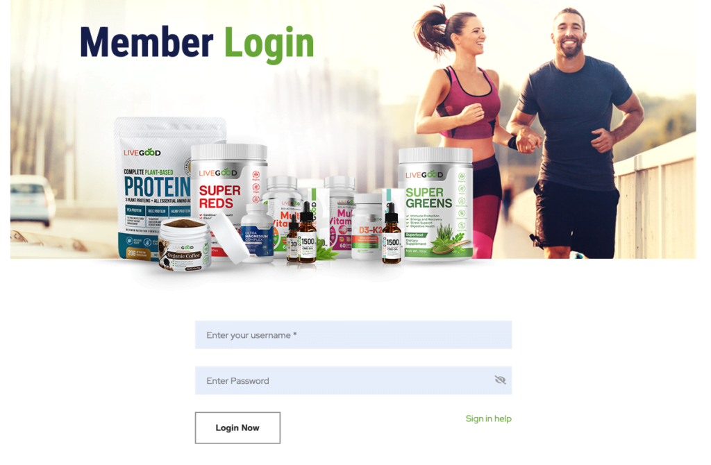 livegood login