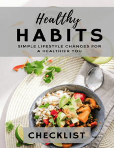 Healthy Habits from LiveGood - Checklist