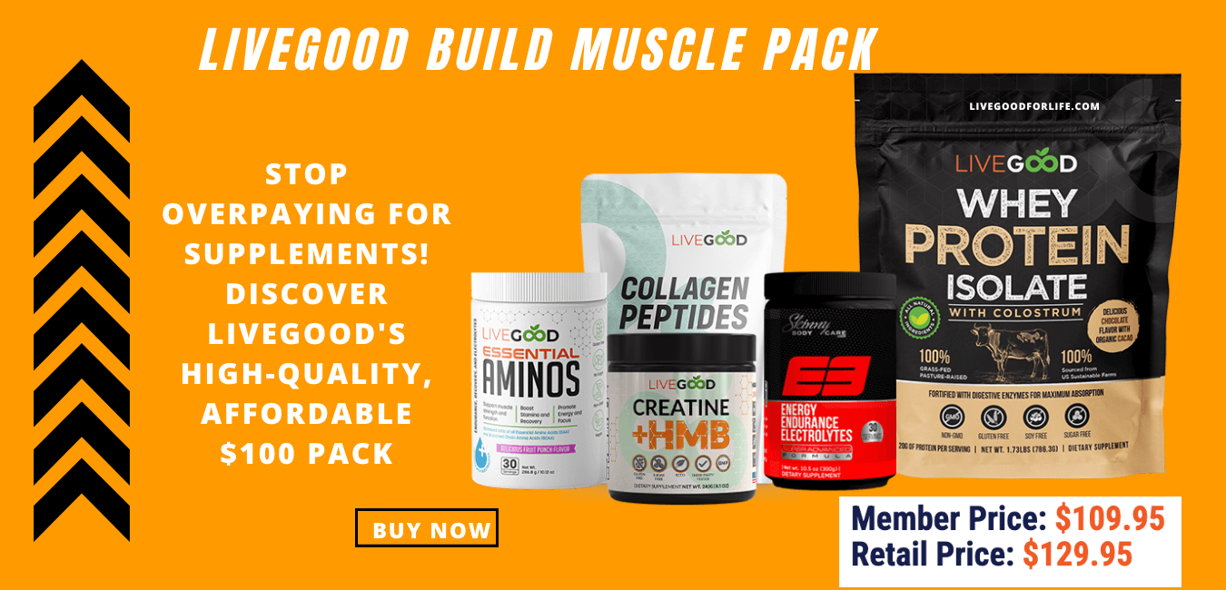 LiveGood Build Muscle Pack: Your Ultimate Guide to Building Muscle