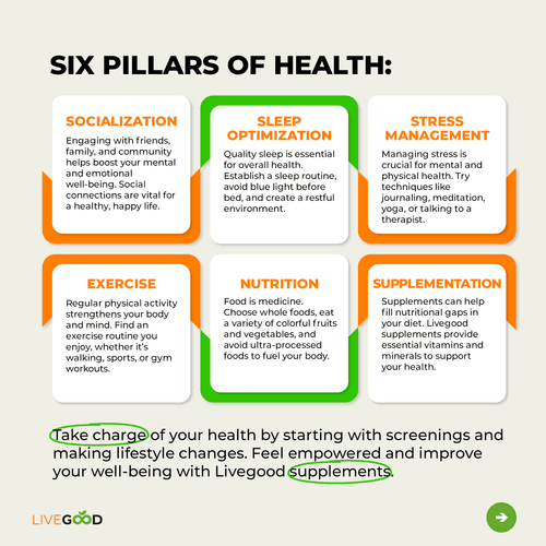 The 6 Pillars of Health: Your Guide to Optimal Well-Being