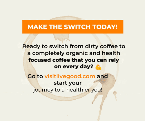 livegood organic, clean, pure coffee