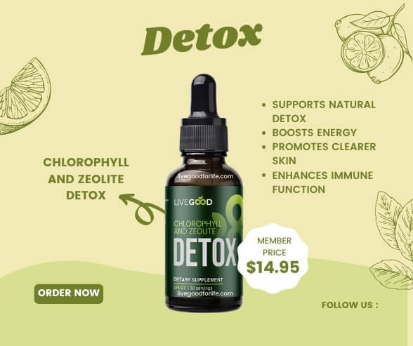 Chlorophyll and Zeolite Detox