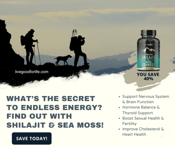 Himalayan Shilajit and Organic Sea Moss