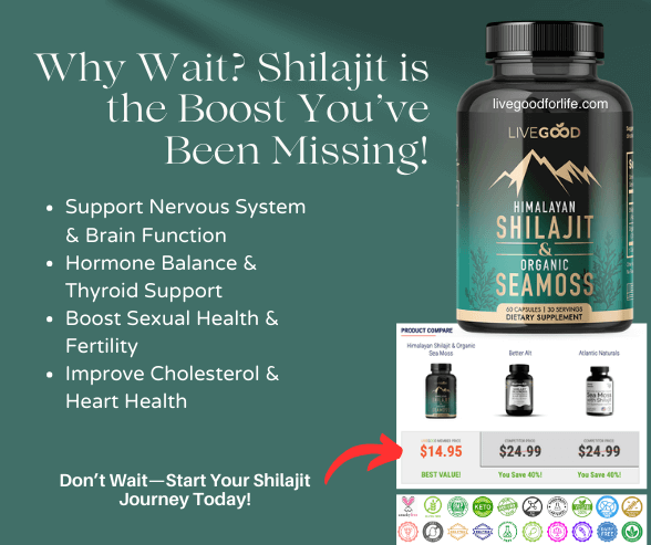 Himalayan Shilajit and Organic Sea Moss