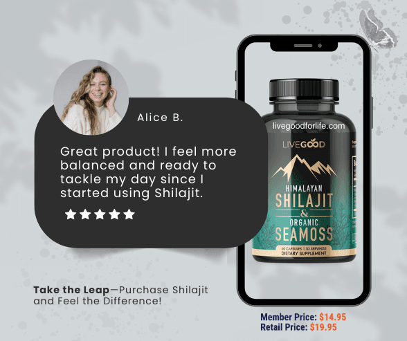Himalayan Shilajit and Organic Sea Moss