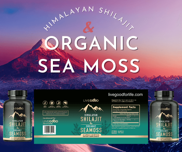 Himalayan Shilajit and Organic Sea Moss
