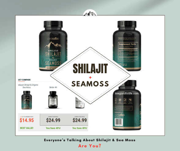 Himalayan Shilajit and Organic Sea Moss