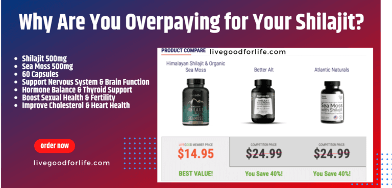 Himalayan Shilajit and Organic Sea Moss