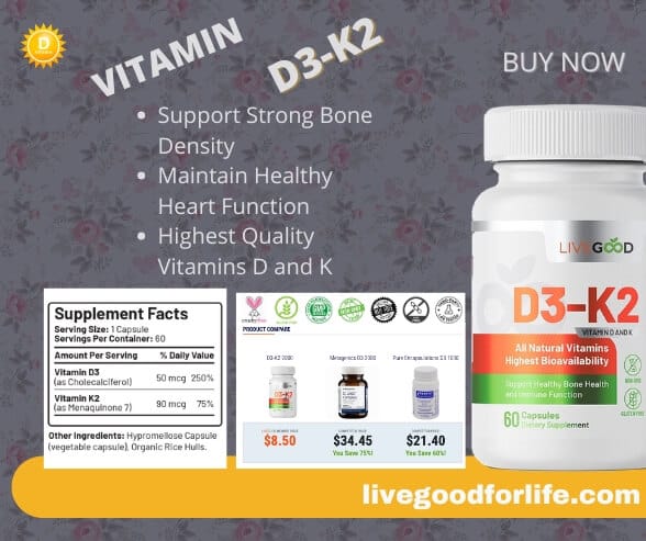 benefits of vitamin d3 and k2 guide