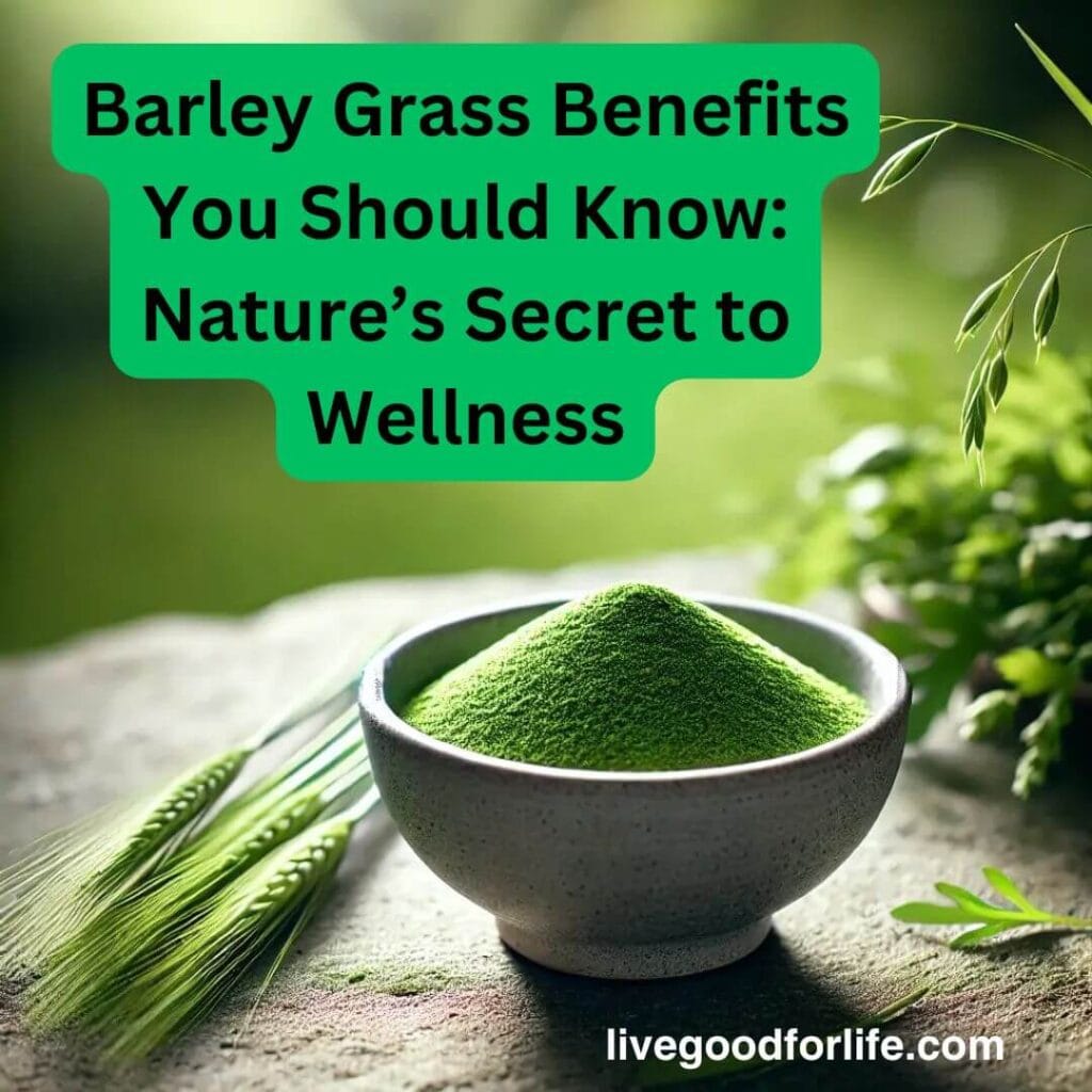 barley grass benefits