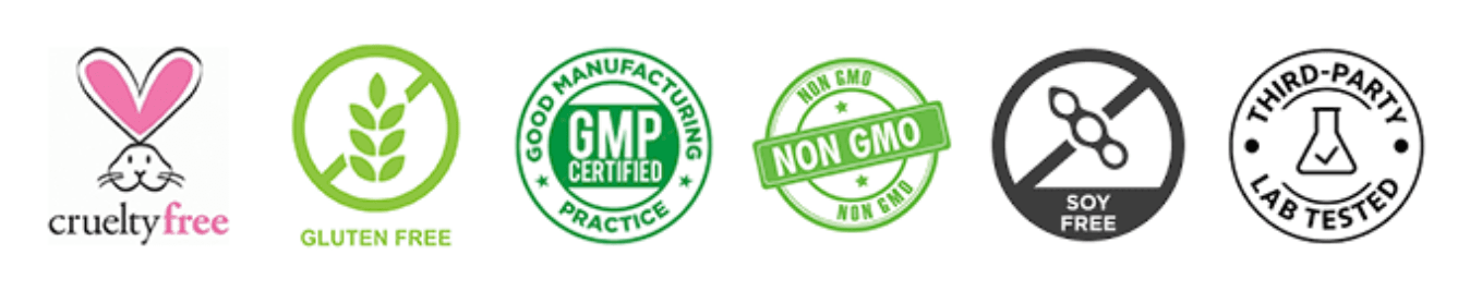 A list of certifications that LiveGood's Factor 4 supplement has.