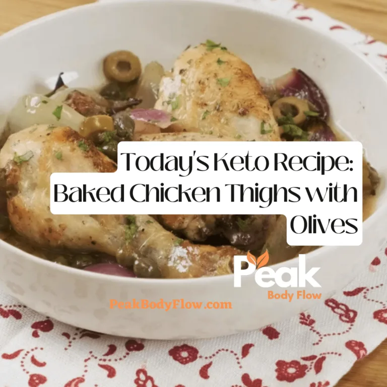Baked Chicken Thighs with Olives