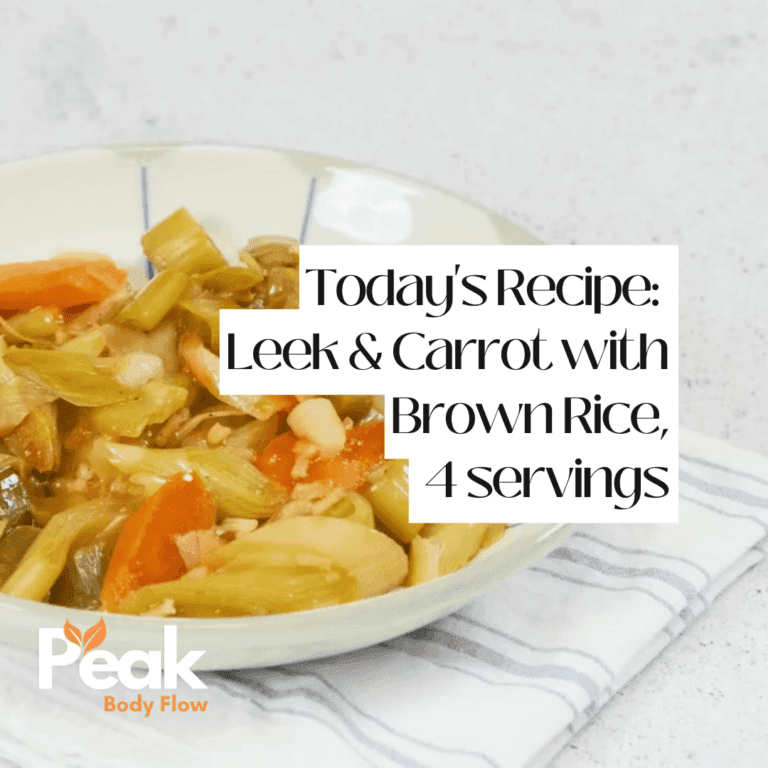 Leek & Carrot with Brown Rice: A Delicious and Nutritious Recipe