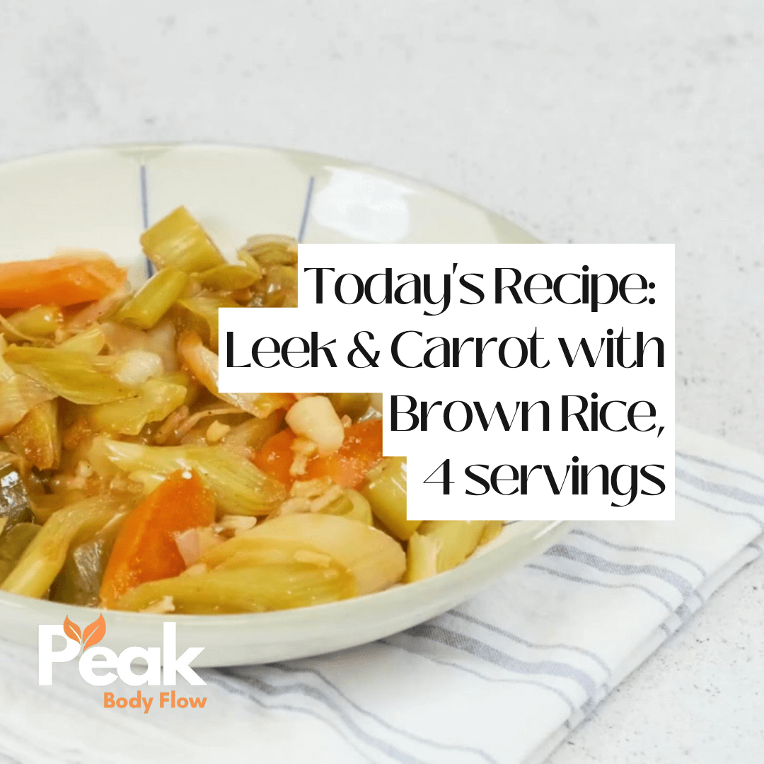 Leek & Carrot with Brown Rice: A Delicious and Nutritious Recipe