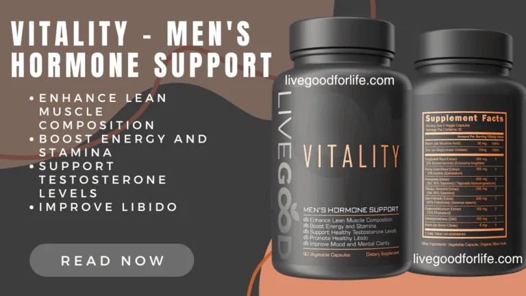 Vitality - Men's Hormone Support Review