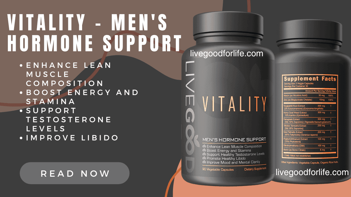 Vitality - Men's Hormone Support Review