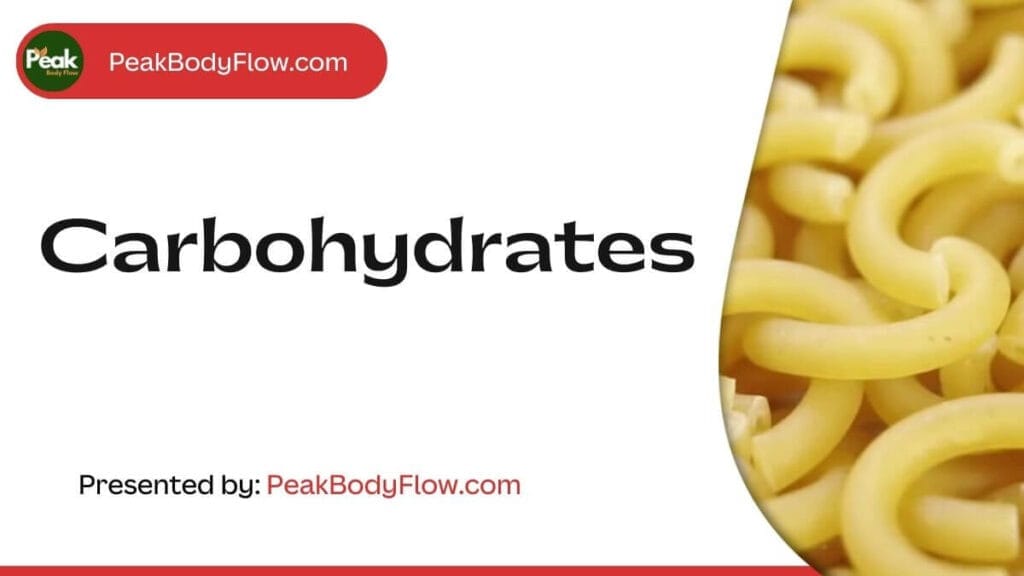 Carbohydrates: Types, Functions, and Health Benefits