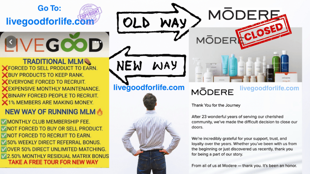 Modere vs LiveGood: A Wake-Up Call and a Fresh Opportunity