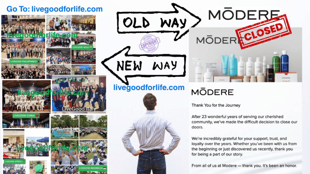 Modere vs LiveGood: A Wake-Up Call and a Fresh Opportunity