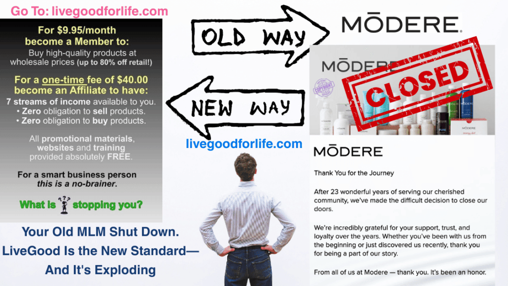 Modere vs LiveGood: A Wake-Up Call and a Fresh Opportunity