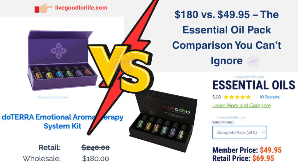 doTERRA vs LiveGood - kit box