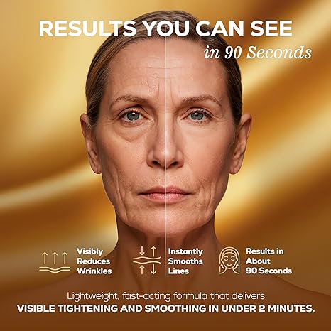 LIVEGOOD Instant Youth, Wrinkle Reducer – Rapid Action Eye Cream for Fine Lines, Puffiness & Under-Eye Bags, Lightweight Anti-Aging Formula, Smoother Appearance, 15ml Bottle