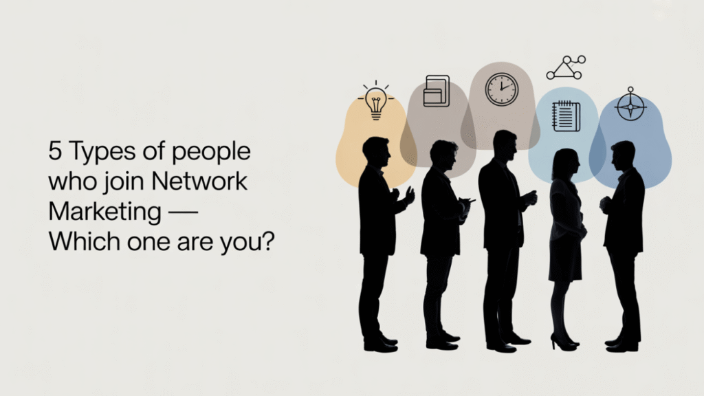 5 Types of People Who Join Network Marketing — and Which One Are You?