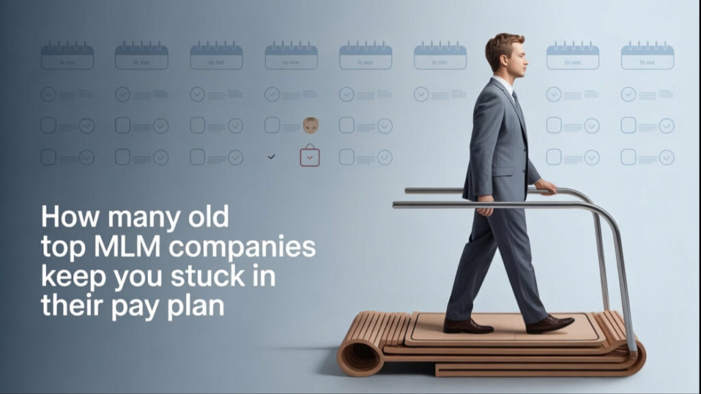 How Many Old Top MLM Companies Keep You Stuck in Their Pay Plan