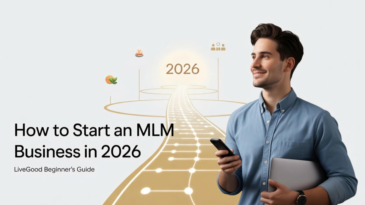 How to Start an MLM Business in 2026 | LiveGood Beginner’s Guide