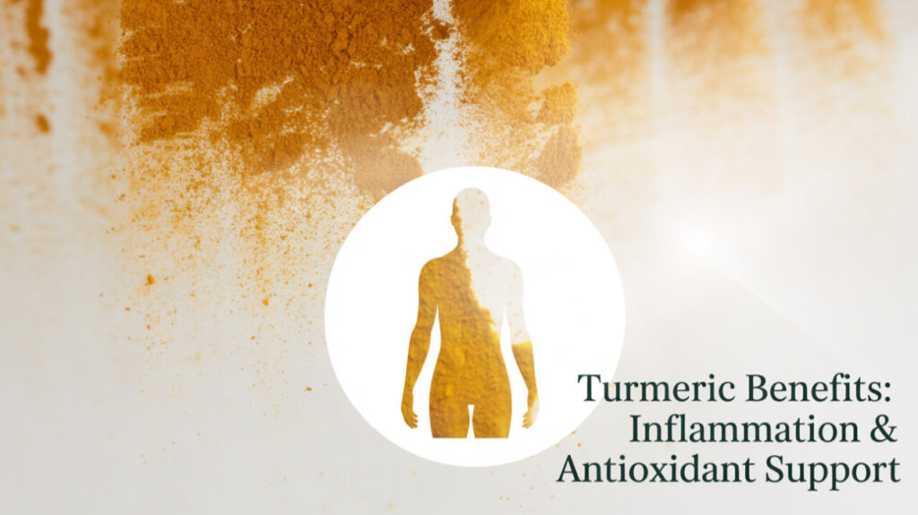 Turmeric and curcumin benefits: antioxidant support and healthy inflammatory response