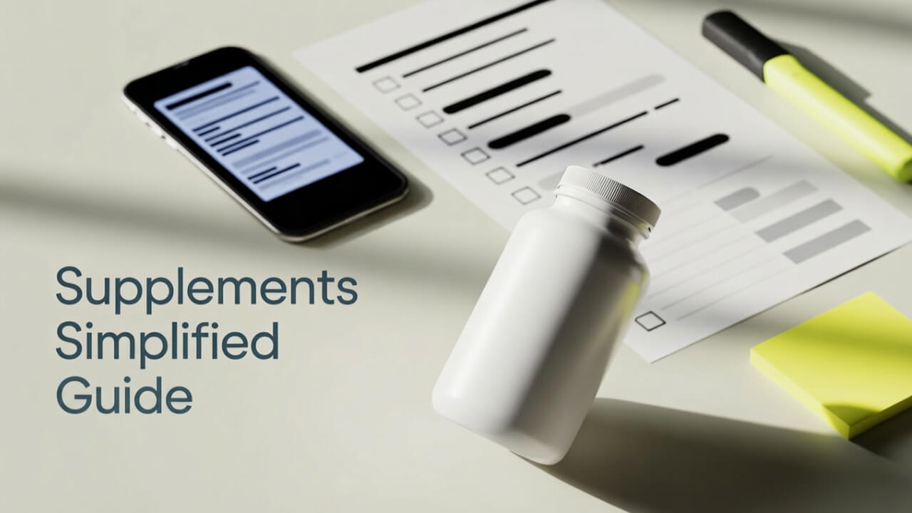 supplements guide simplifies