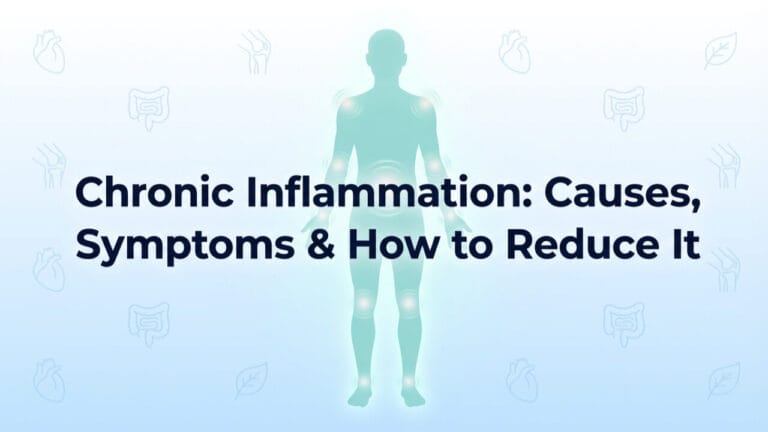 Chronic Inflammation (2026)-Causes, Symptoms & How to Reduce It