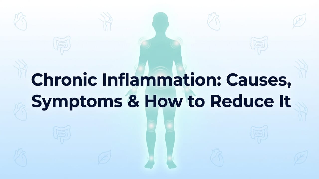 Chronic Inflammation (2026)-Causes, Symptoms & How to Reduce It